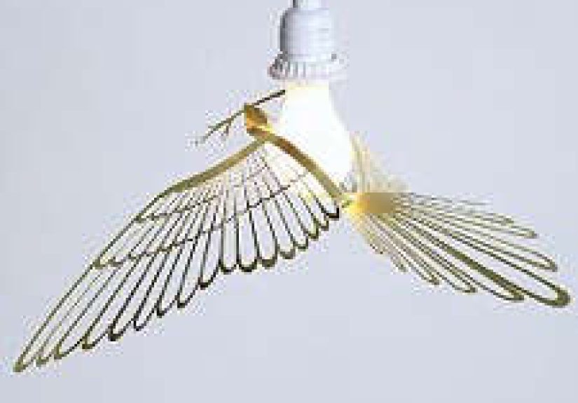 Children's Rooms: Bird Pendant Light from Urban Outfitters