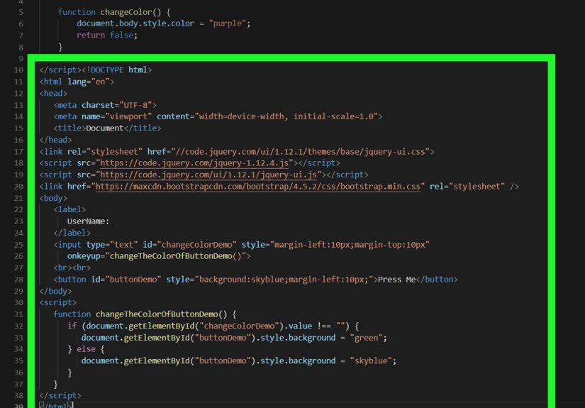 Easy Ways to Change Button Color in Javascript