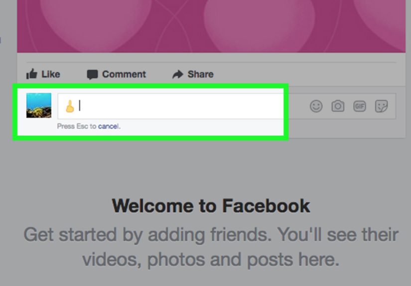 How to Do the Middle Finger on Facebook: 7 Steps