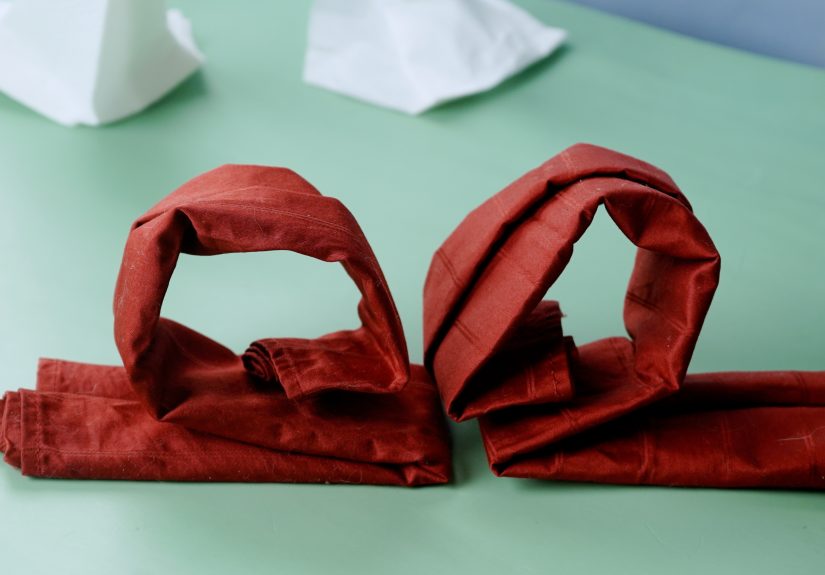 How to Fold a Napkin Into a Swan