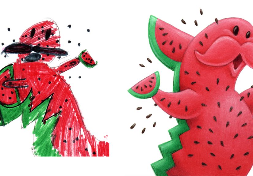 I Drew 50 Monsters Over The Last 2 Years Based On Kid Drawings, And Here’re The Results