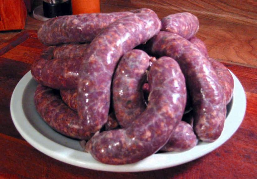 Lamb, Rosemary, and Red Wine Sausage Recipe