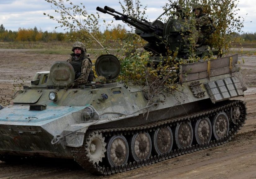 Mutant Soviet Armored Vehicles Have Come to Ukraine: MT-LB APCs