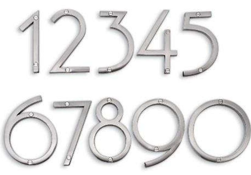 Sausalito House Numbers